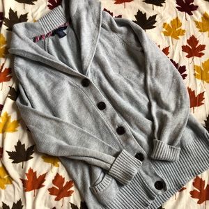 Tommy Hilfiger Cardigan // grey // size small